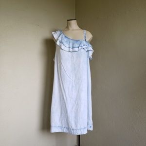 Sold...Anthropolgie Holding Horses Chambray Dress